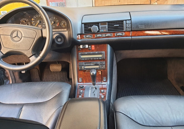 Mercedes-Benz Klasa S cena 48000 przebieg: 201000, rok produkcji 1996 z Biała małe 79